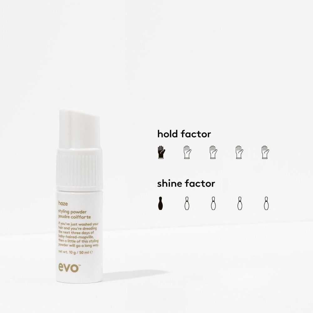 EVO Haze Styling Powder Spray Pump - Hair Texture & Volume Powder (50ml) 10g